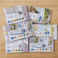 Kids' Pocket Watercolor Painting Book – 3-in-1 Creative Coloring Set with Built-in Paints, Brush & Keychain