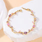 Tulip Bracelet  – Premium Quality Stainless Steel Elegant Bracelet for Women l Green ~ Without Box