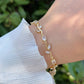 Tulip Bracelet  – Premium Quality Stainless Steel Elegant Bracelet for Women l Green ~ Without Box