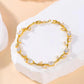 Tulip Bracelet  – Premium Quality Stainless Steel Elegant Bracelet for Women l Green ~ Without Box